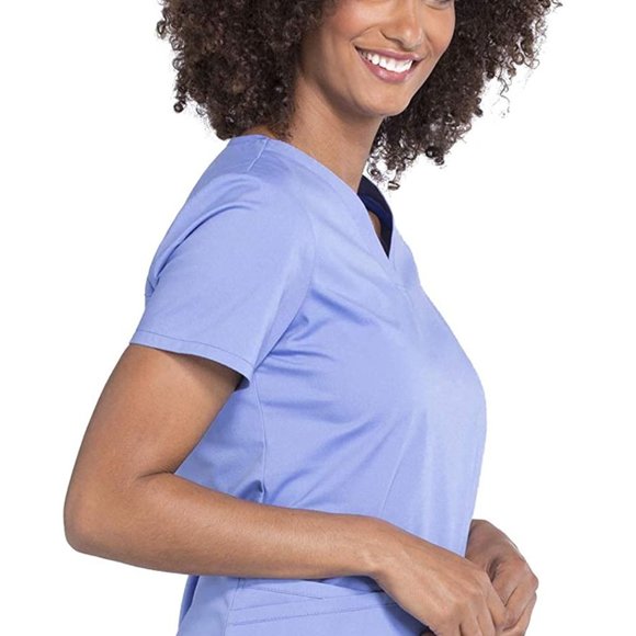 Cherokee Workwear Professionals Scrubs Top - Picture 5 of 7